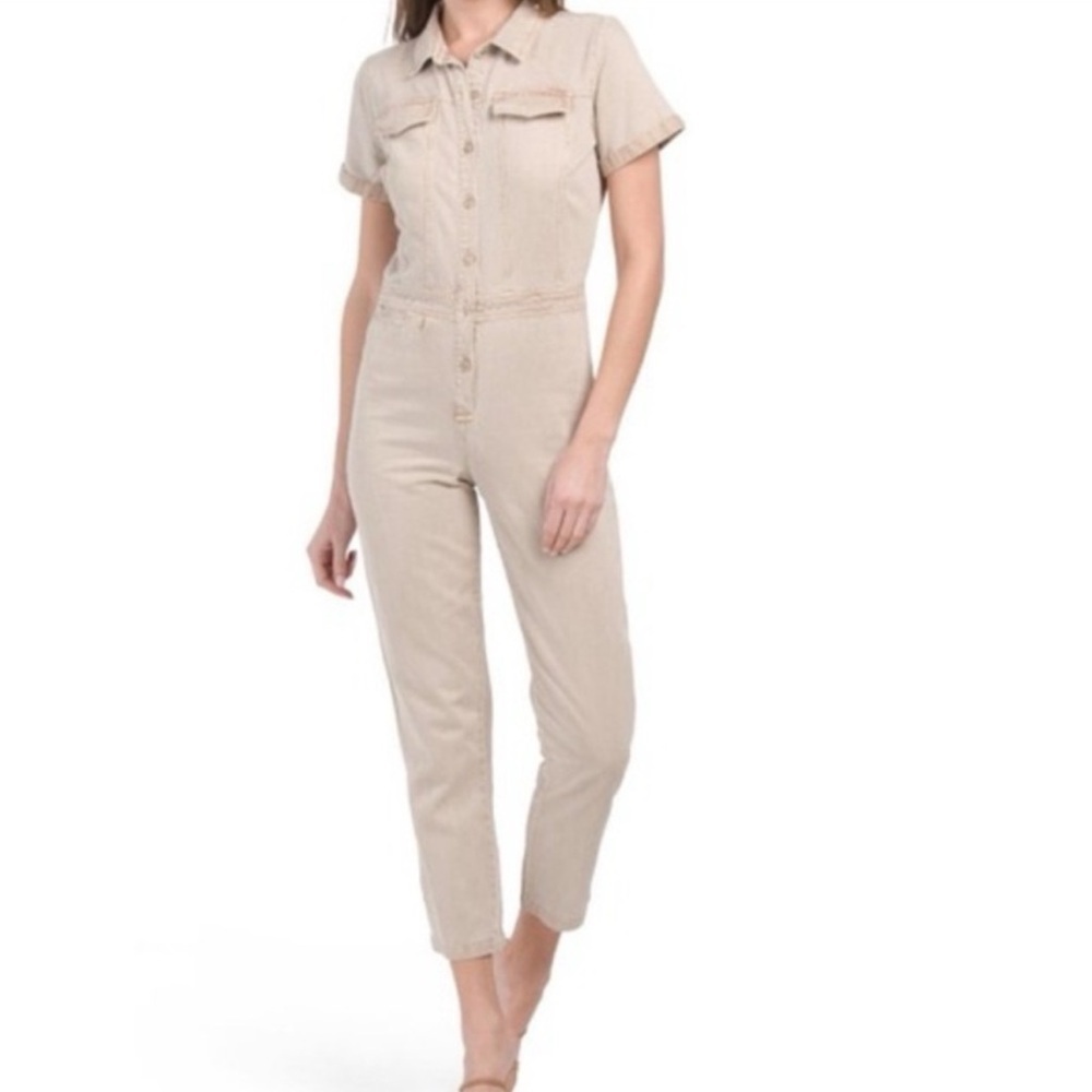 YFB Young Fabulous & Broke Denim Jumpsuit Size XS